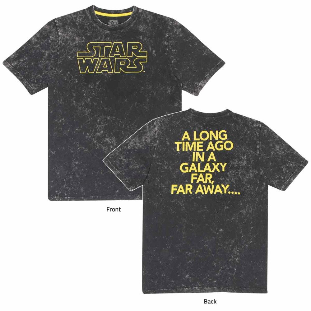 Disney Star Wars In A Galaxy Far Far Away Heren T shirt Grijs